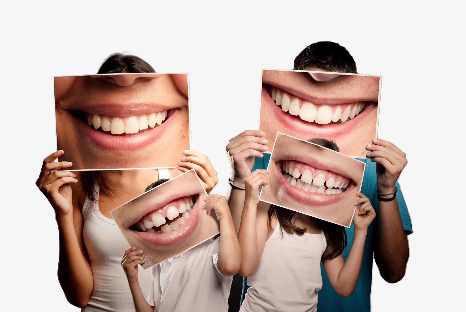 Tibor Kerschbaumer - Zahnarztpraxis - Menschen mit Zahnbanner